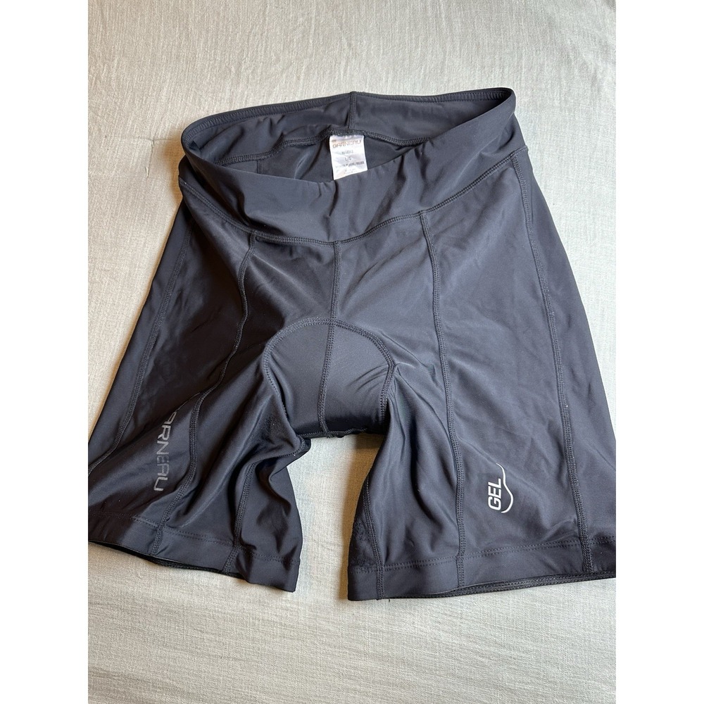 Louis Garneau Womens Cycling Shorts Black Gel Padded‎ Chamois Size L